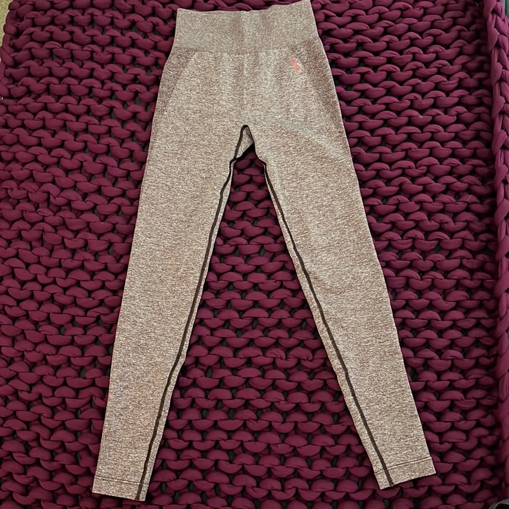 Gymshark purple high-waisted leggings